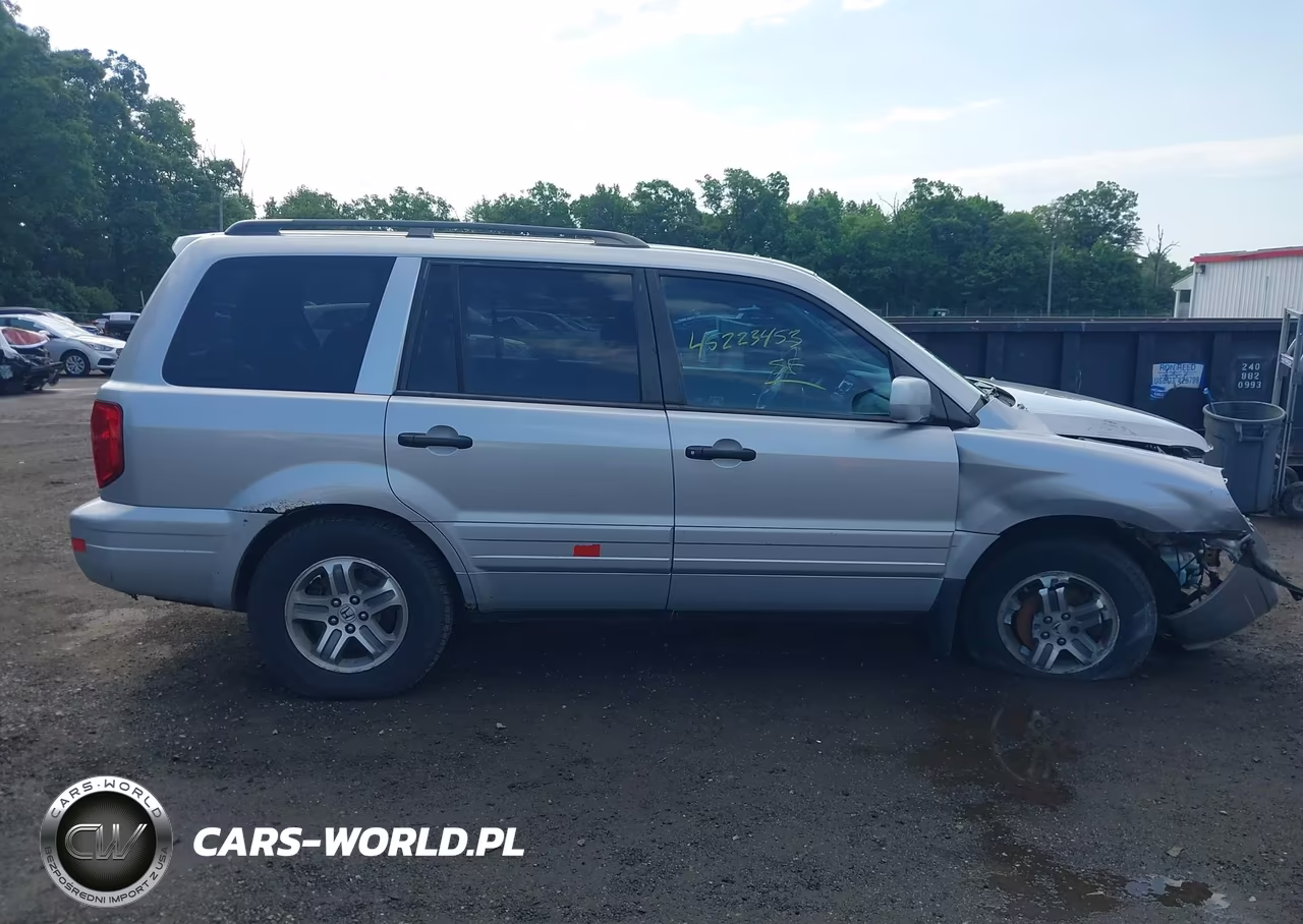 2004 Honda Pilot Ex VIN:2HKYF18454H624044 - 13