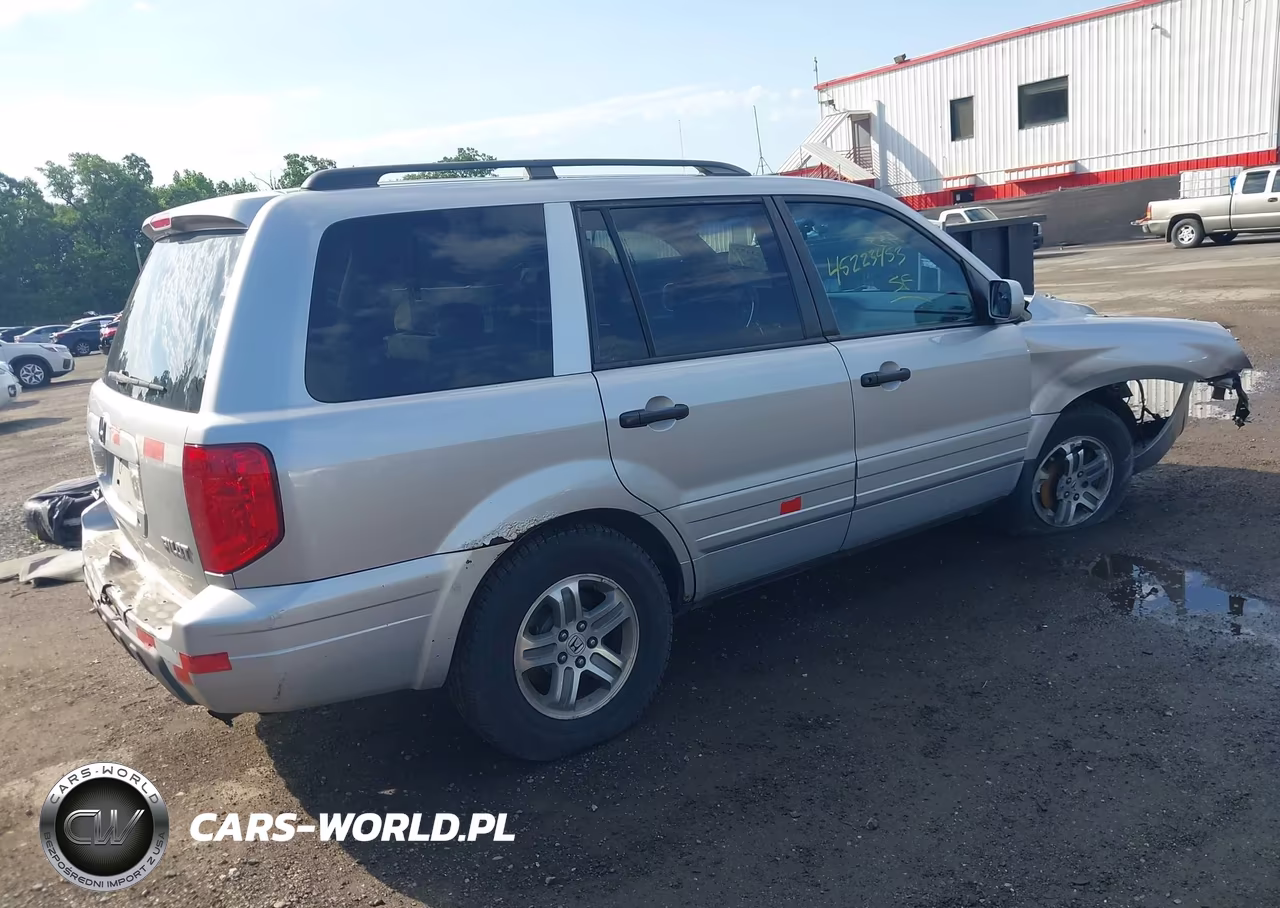 2004 Honda Pilot Ex VIN:2HKYF18454H624044 - 4