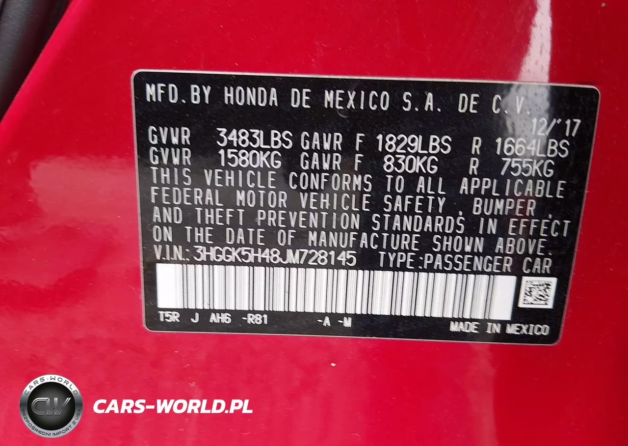 2018 Honda Fit Lx VIN:3HGGK5H48JM728145 - 9