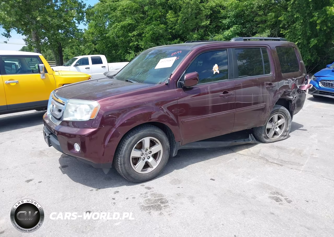 2011 Honda Pilot Ex-L VIN:5FNYF4H68BB008899 - 2