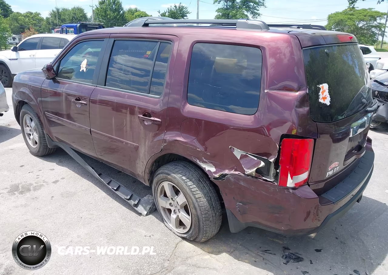 2011 Honda Pilot Ex-L VIN:5FNYF4H68BB008899 - 3