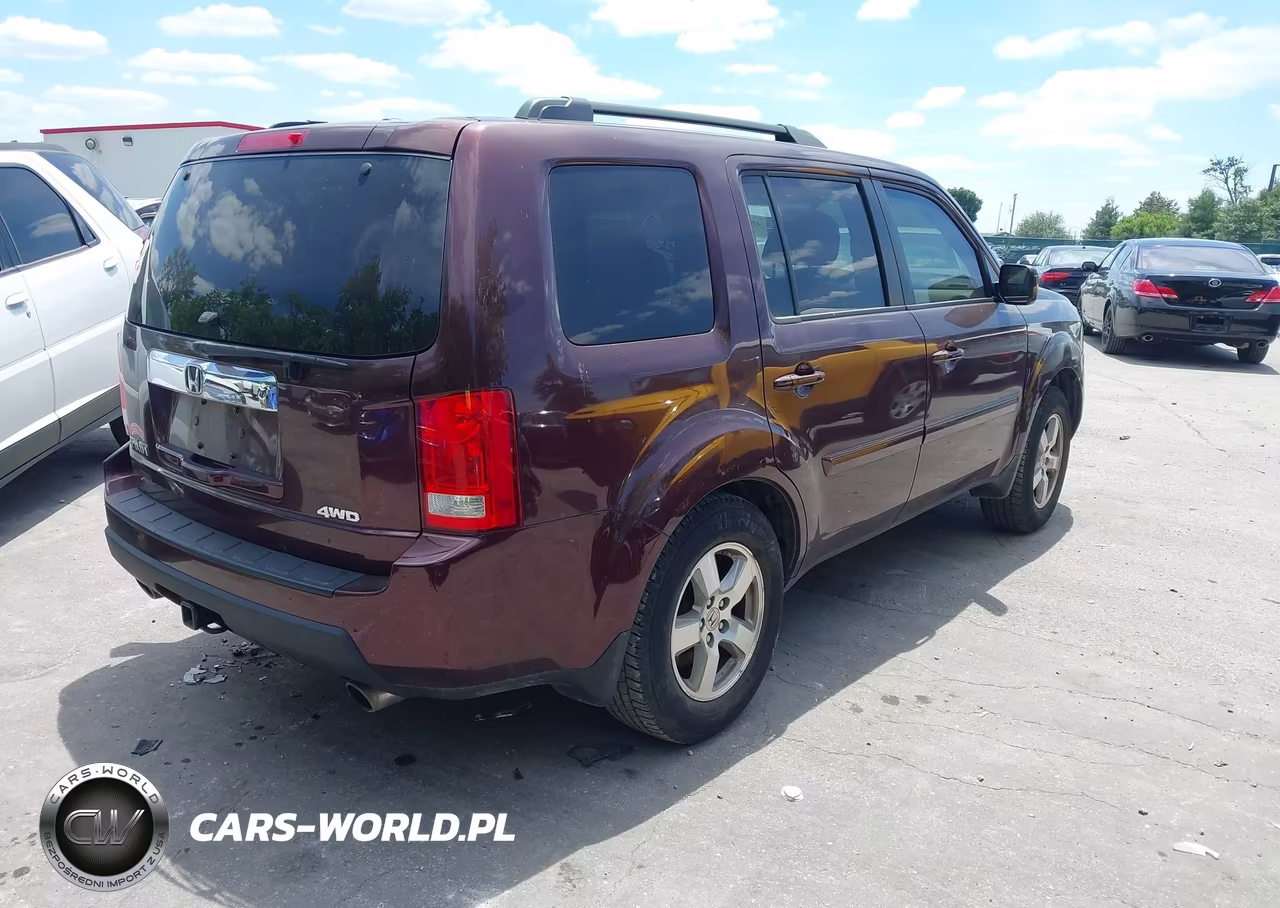 2011 Honda Pilot Ex-L VIN:5FNYF4H68BB008899 - 4