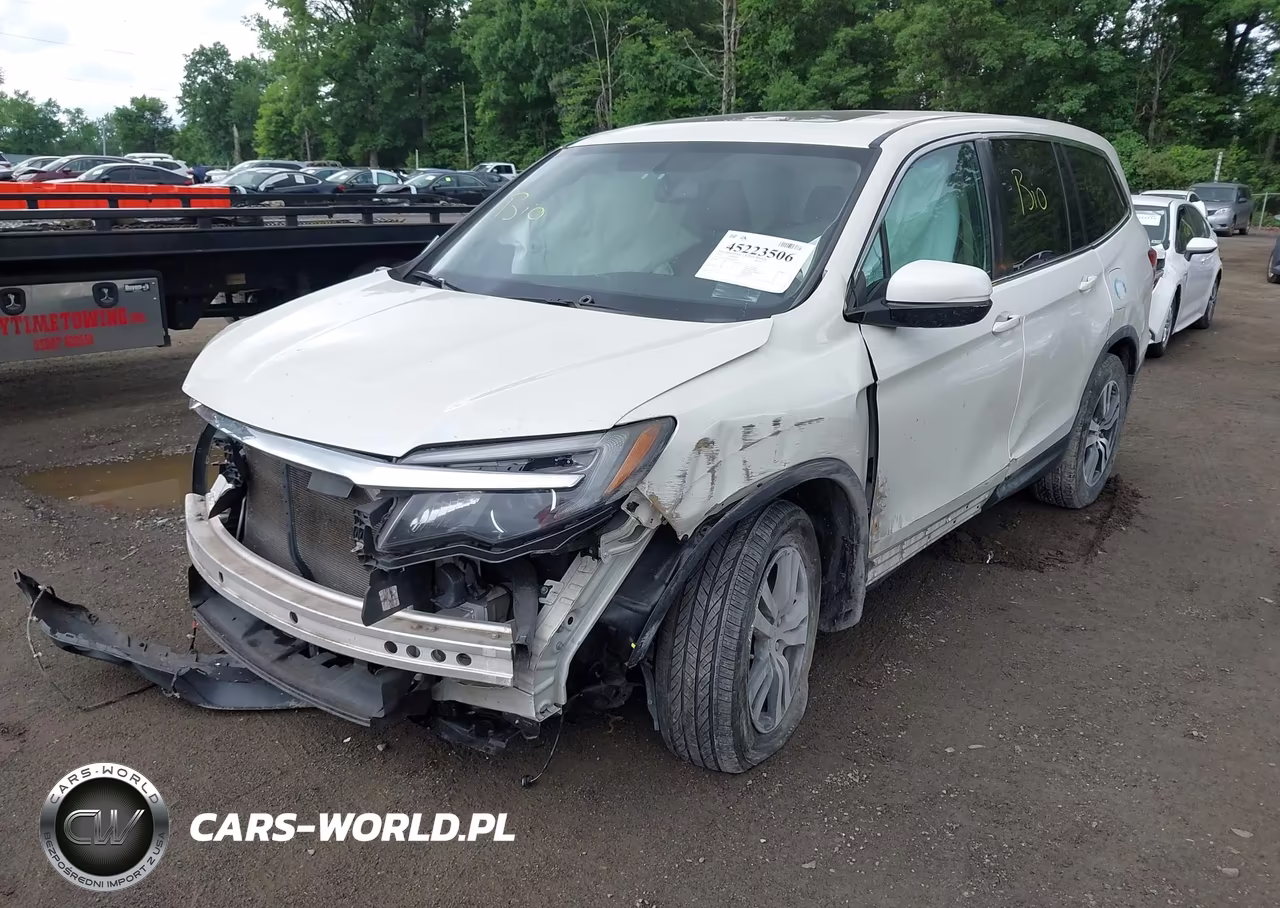 2016 Honda Pilot Ex-L VIN:5FNYF6H7XGB051832 - 2