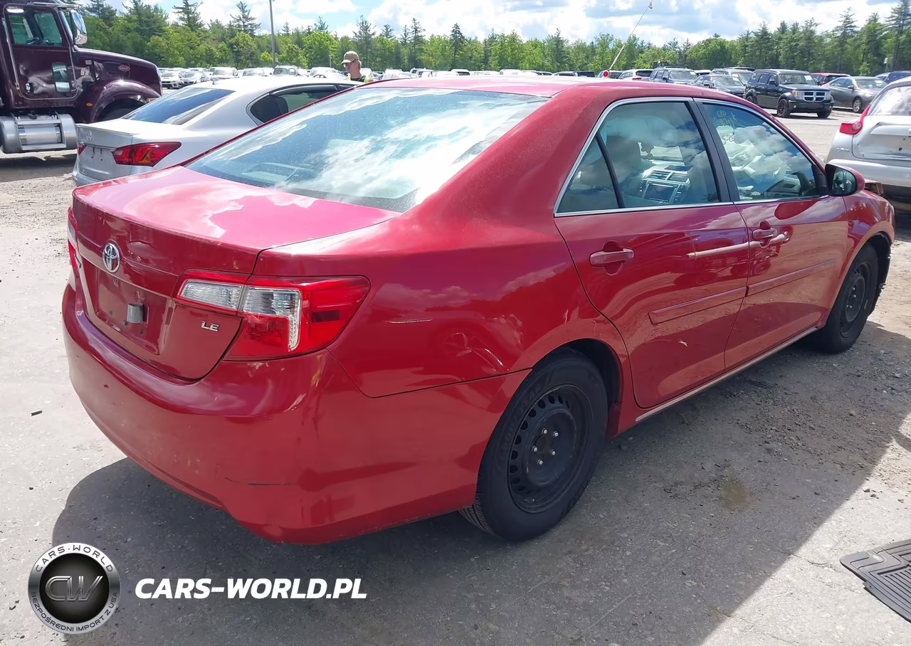 2012 Toyota Camry Le VIN:4T1BF1FK4CU625399 - 4