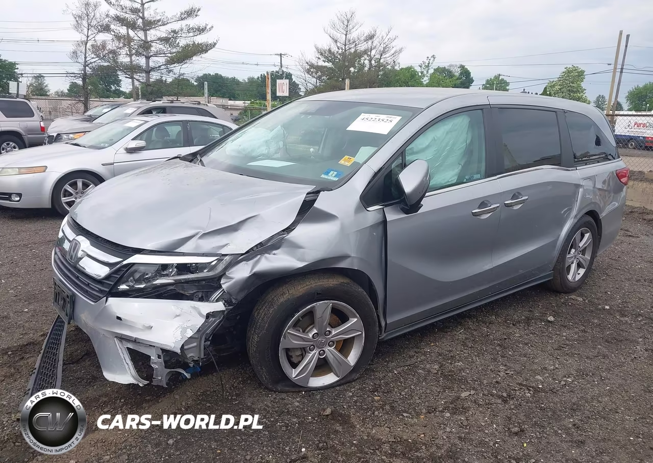 2019 Honda Odyssey Ex VIN:5FNRL6H50KB091793 - 2