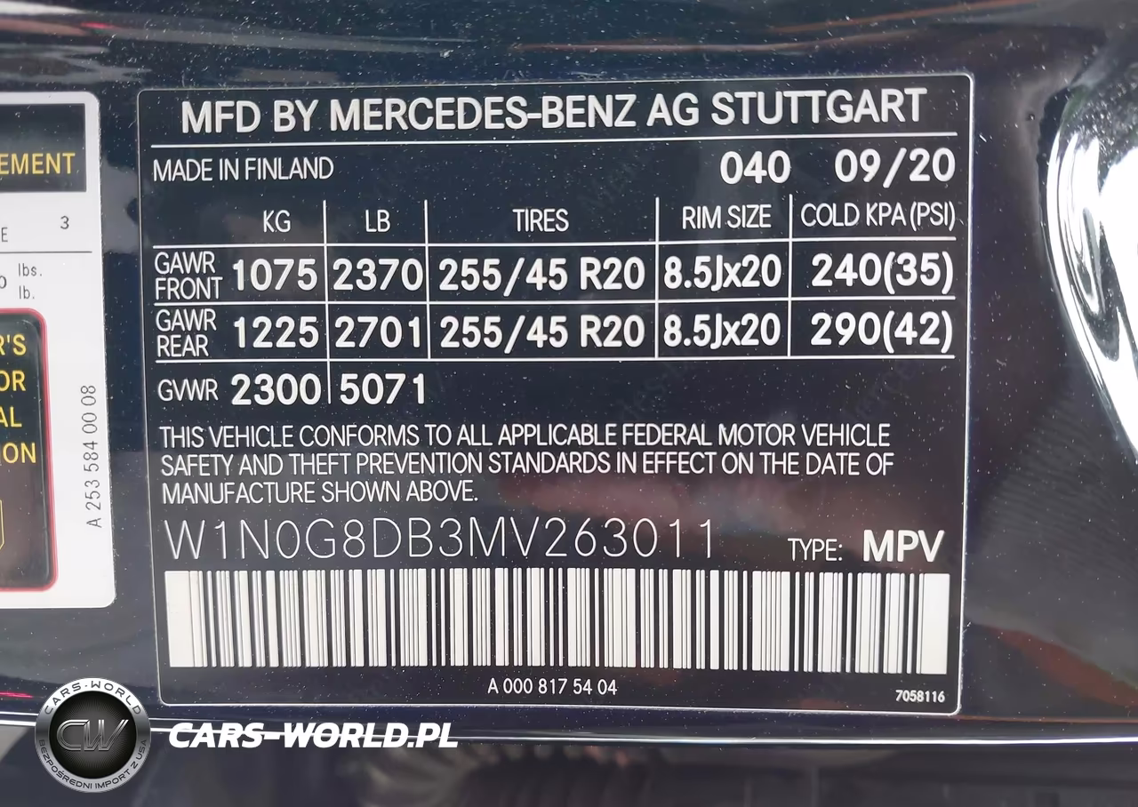 2021 Mercedes-Benz Glc 300 Suv VIN:W1N0G8DB3MV263011 - 9