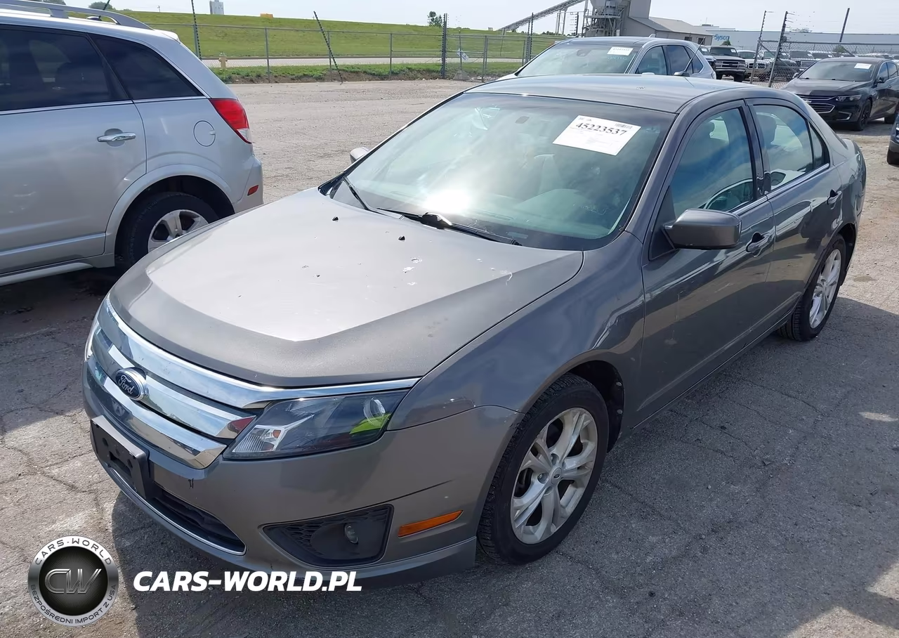 2012 Ford Fusion Se VIN:3FAHP0HG8CR380361 - 2