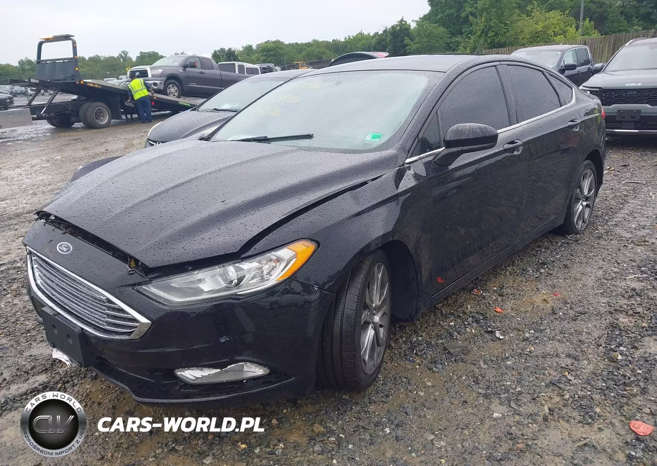 2017 Ford Fusion S VIN:3FA6P0G76HR288956 - 2