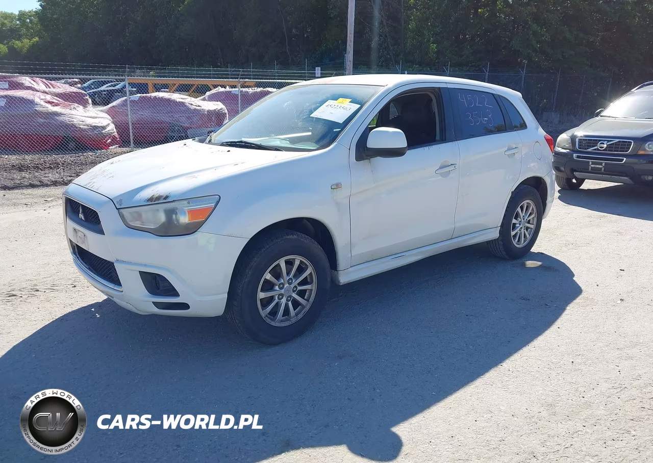 2011 Mitsubishi Outlander Sport Es VIN:JA4AP3AUXBZ014869 - 2