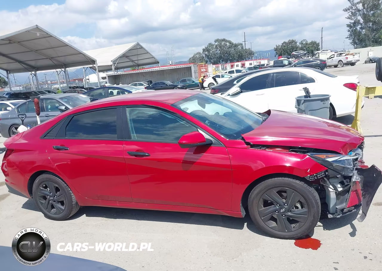 2021 Hyundai Elantra Sel VIN:KMHLM4AG8MU066455 - 14