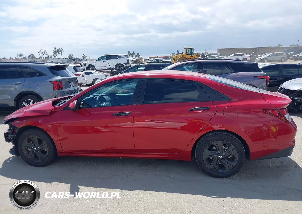 2021 Hyundai Elantra Sel VIN:KMHLM4AG8MU066455 - 15