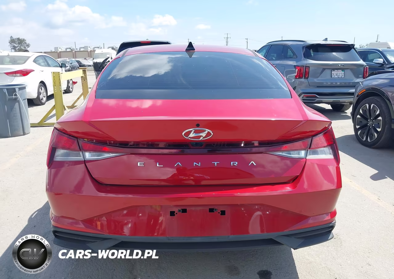 2021 Hyundai Elantra Sel VIN:KMHLM4AG8MU066455 - 17