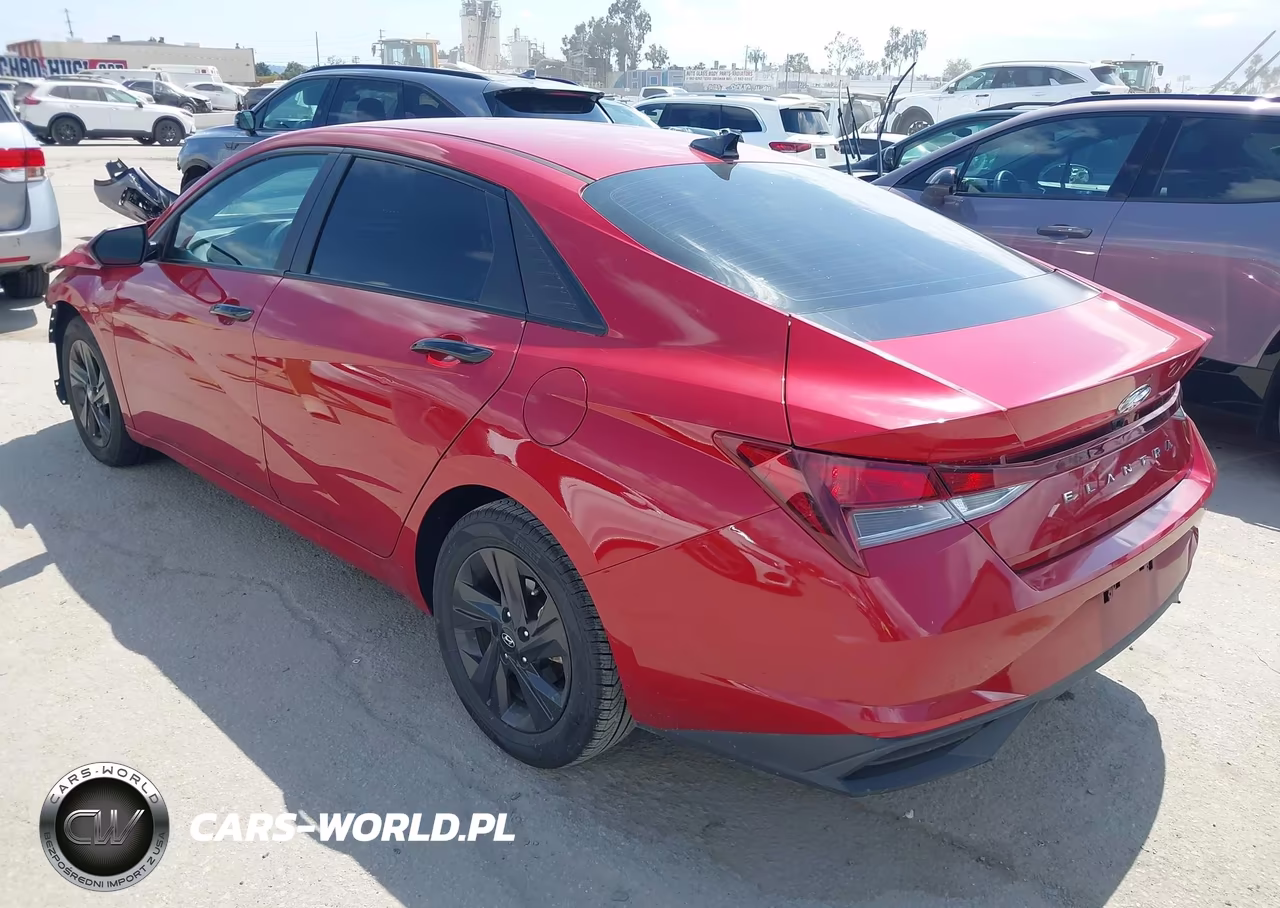 2021 Hyundai Elantra Sel VIN:KMHLM4AG8MU066455 - 3