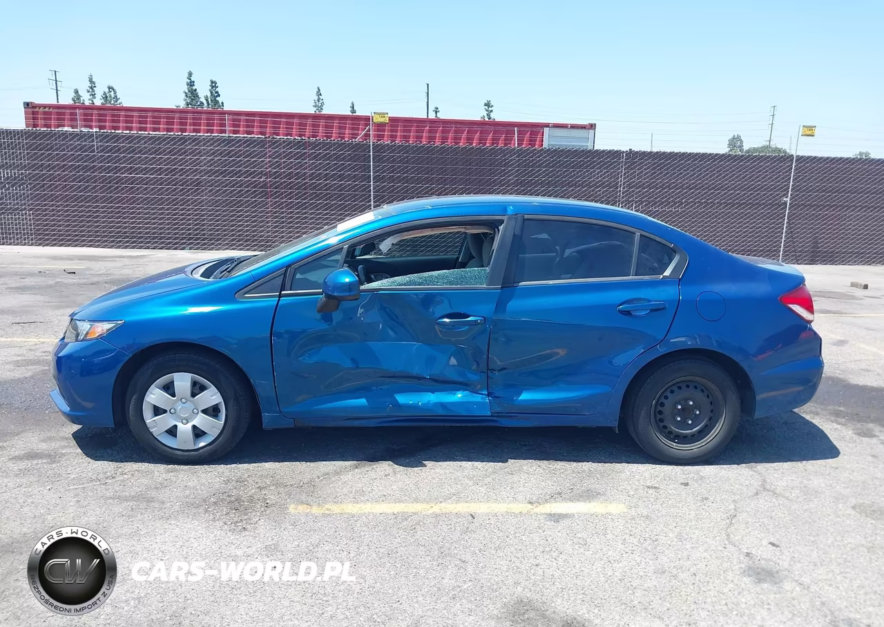 2013 Honda Civic Lx VIN:19XFB2F5XDE292496 - 14