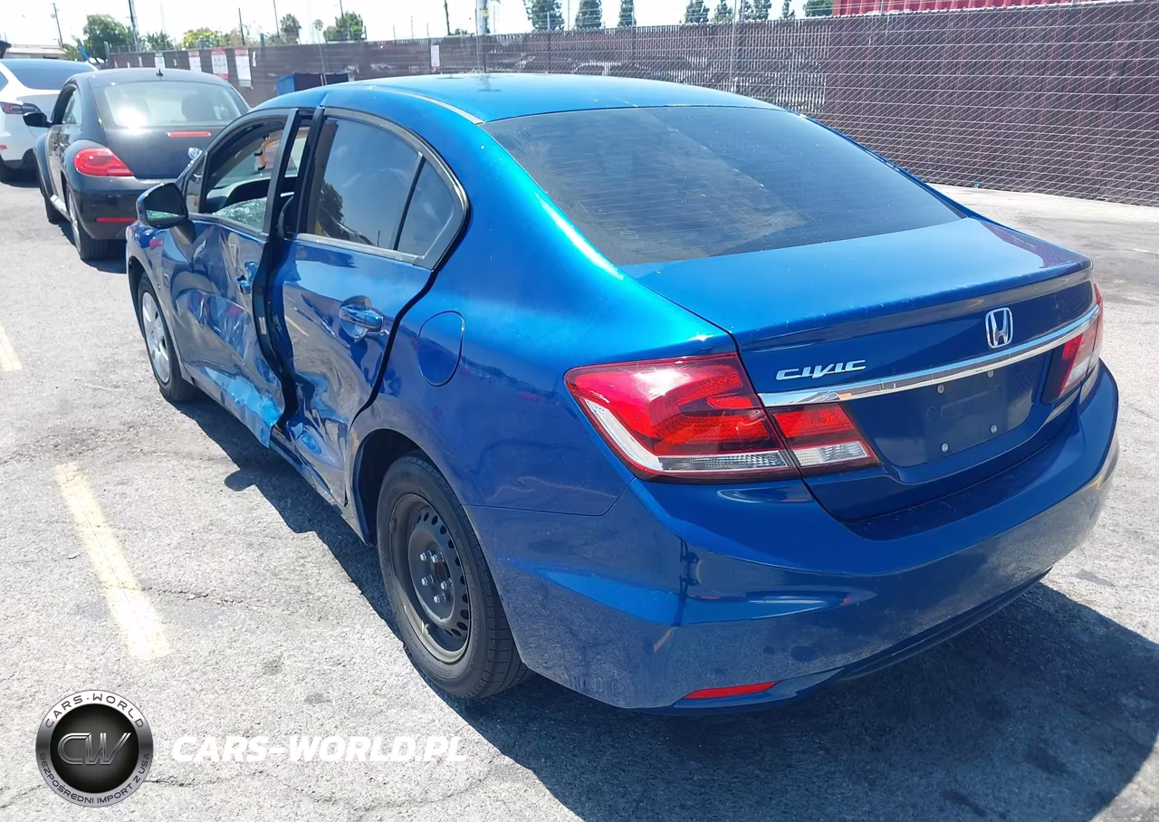 2013 Honda Civic Lx VIN:19XFB2F5XDE292496 - 3