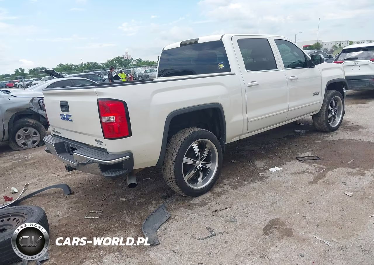 2015 GMC Sierra 1500 Sle VIN:3GTP1UEC6FG119892 - 4