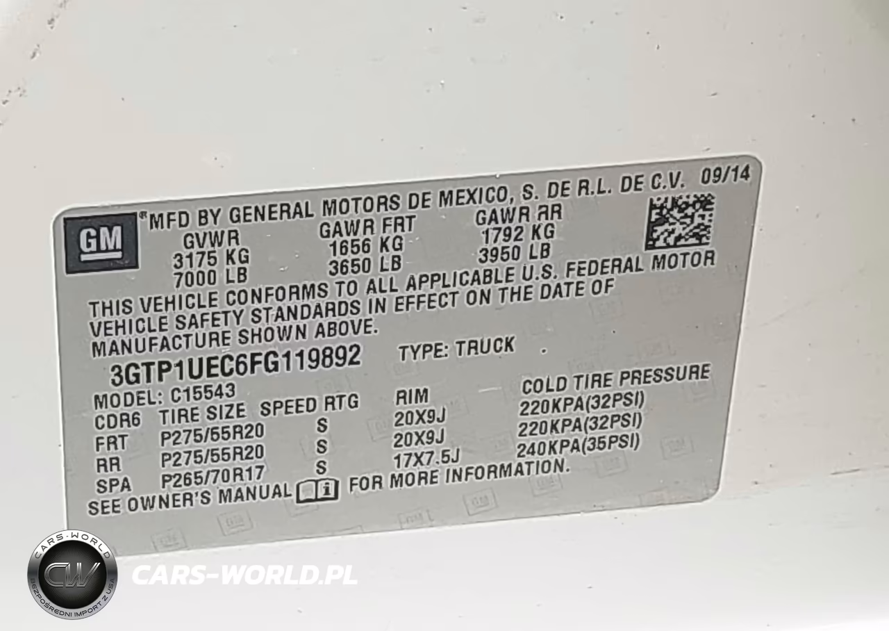2015 GMC Sierra 1500 Sle VIN:3GTP1UEC6FG119892 - 9