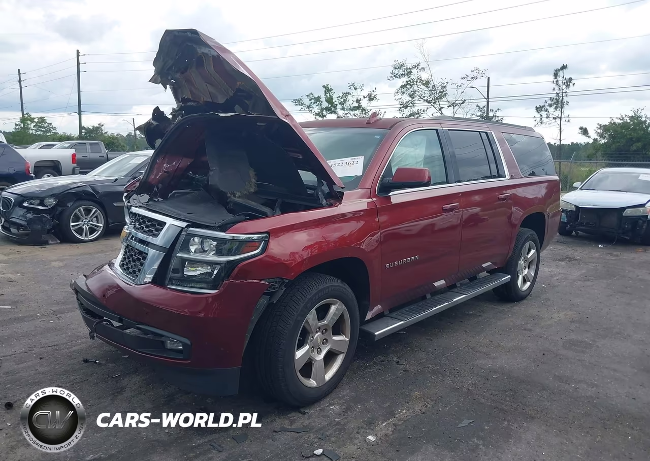 2016 Chevrolet Suburban Lt VIN:1GNSCHKCXGR380614 - 2