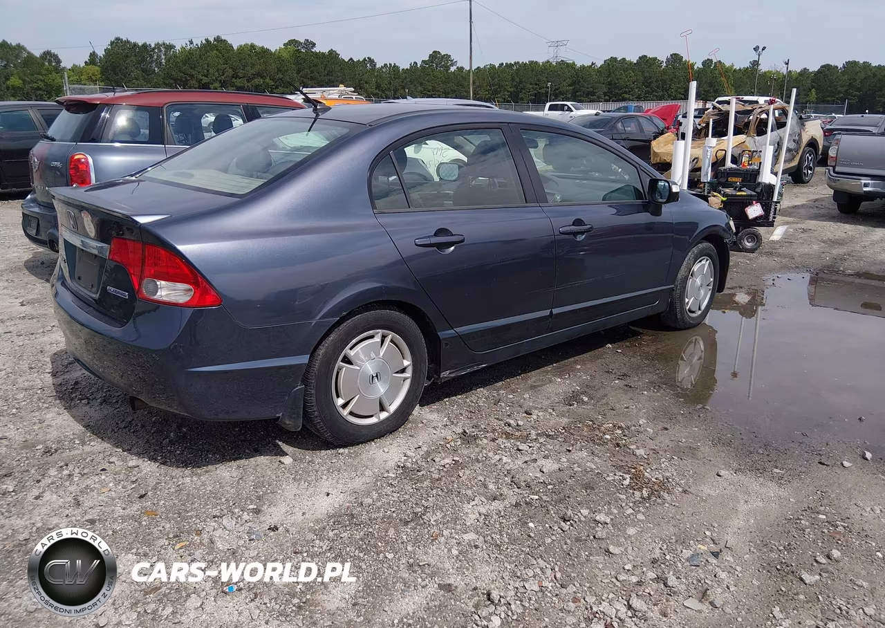 2009 Honda Civic Hybrid VIN:JHMFA36249S009477 - 4