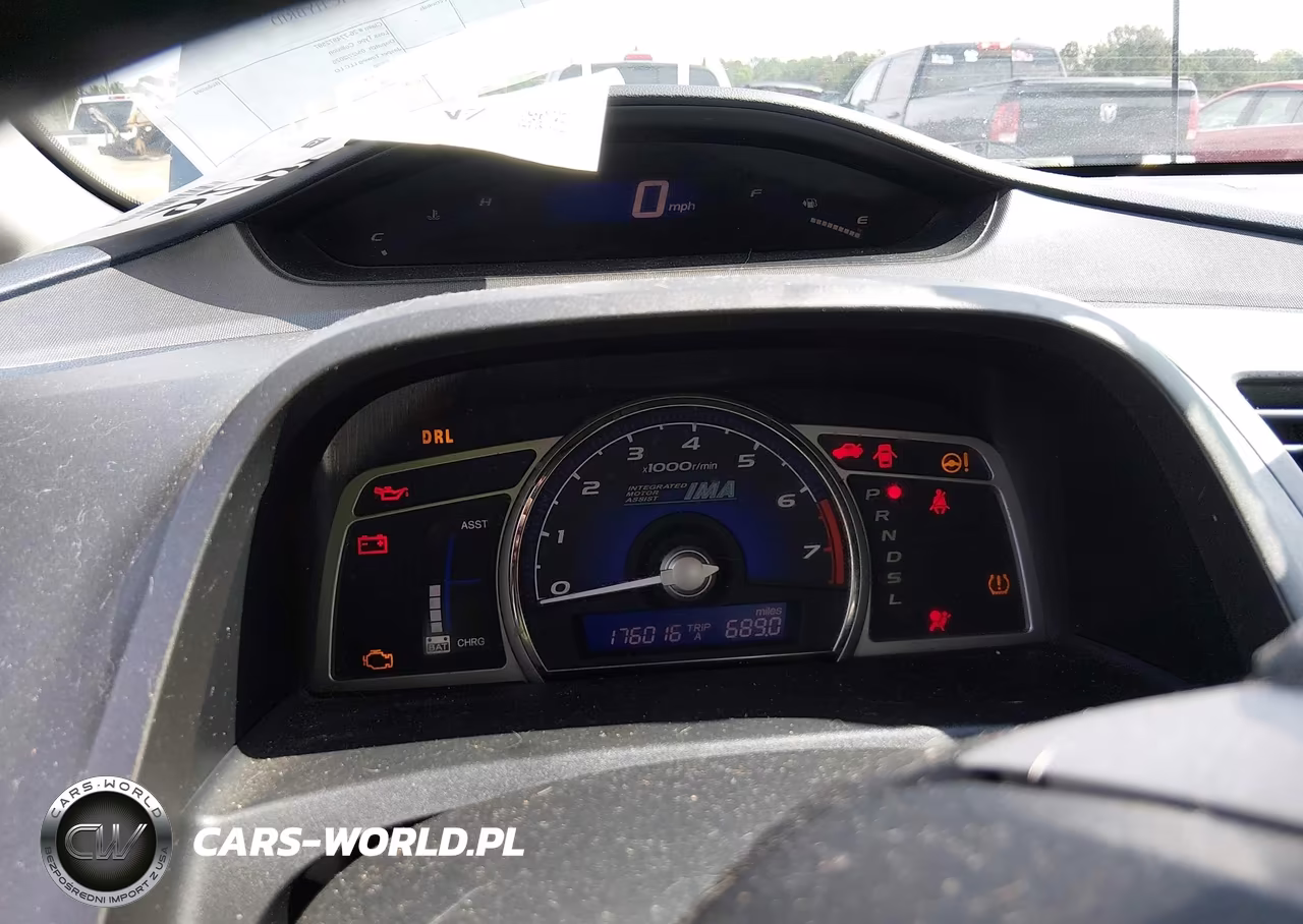 2009 Honda Civic Hybrid VIN:JHMFA36249S009477 - 7