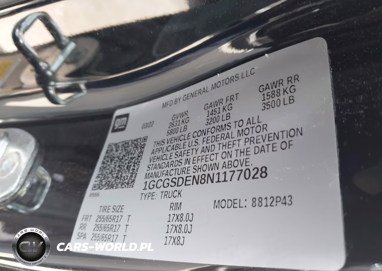 2022 Chevrolet Colorado 2Wd Short Box Z71 VIN:1GCGSDEN8N1177028 - 9