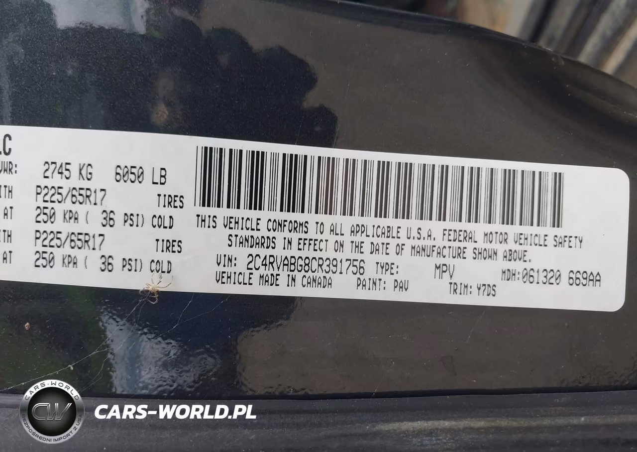 2012 Volkswagen Routan Se VIN:2C4RVABG8CR391756 - 9