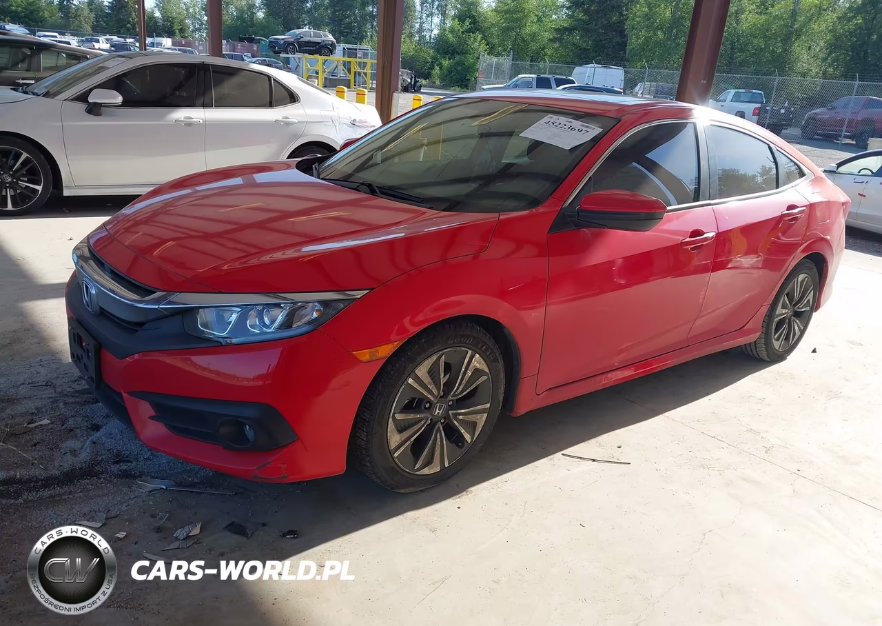 2018 Honda Civic Ex-T VIN:JHMFC1F33JX041125 - 2