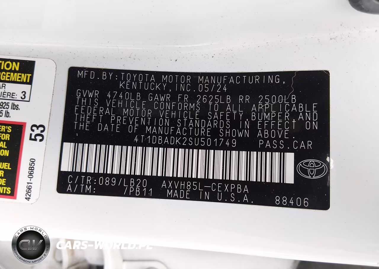 2025 Toyota Camry Xse VIN:4T1DBADK2SU501749 - 9
