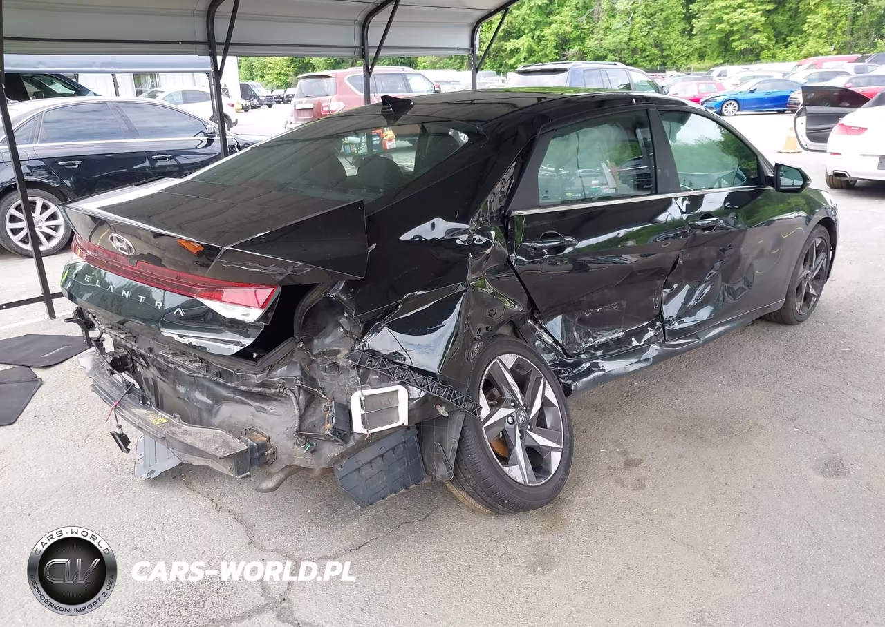 2021 Hyundai Elantra Sel VIN:5NPLN4AG7MH043650 - 4