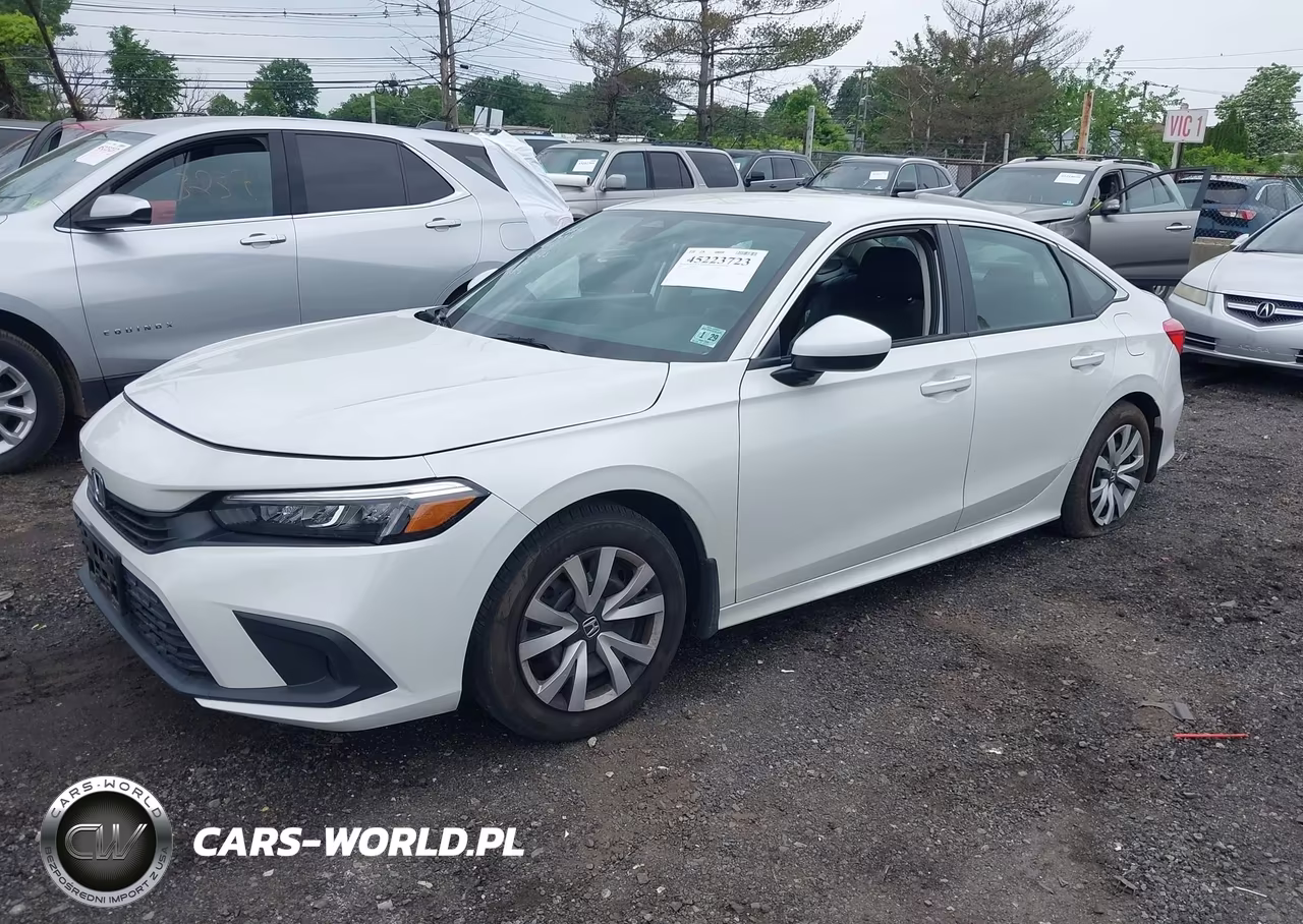 2024 Honda Civic Lx VIN:2HGFE2F27RH524207 - 2