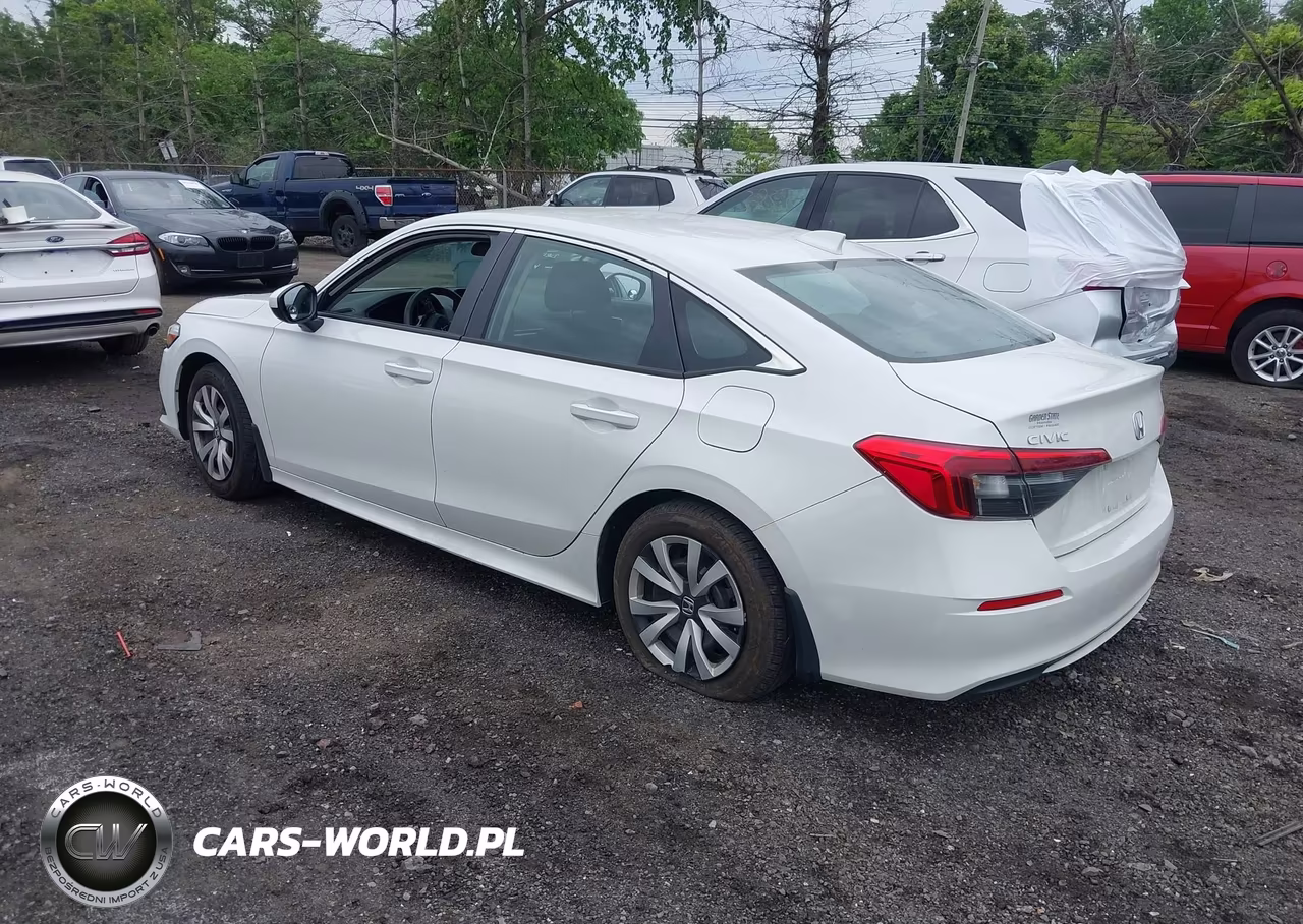 2024 Honda Civic Lx VIN:2HGFE2F27RH524207 - 3
