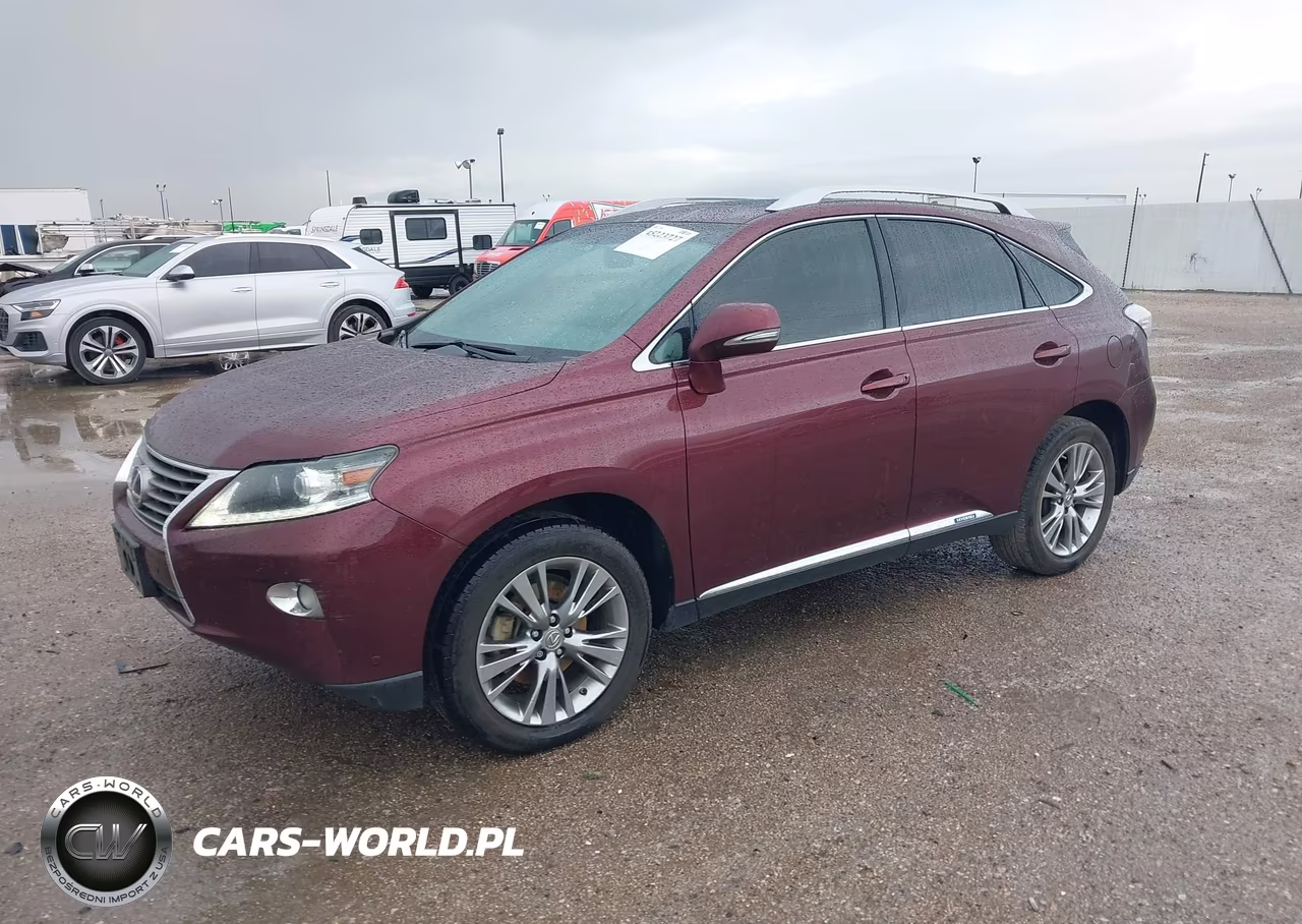 2013 Lexus Rx 450H VIN:JTJBC1BA5D2062237 - 2