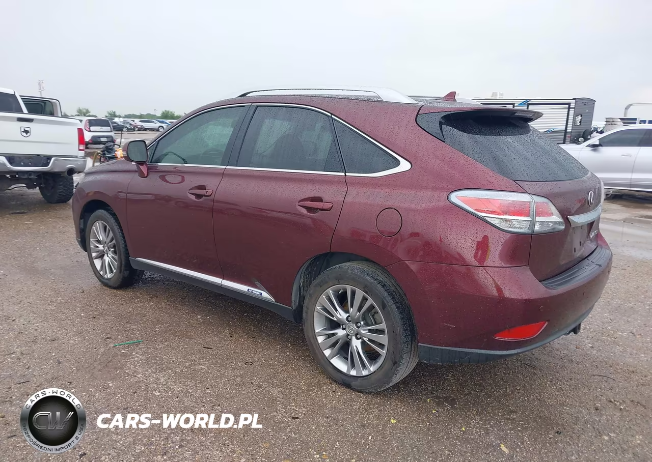 2013 Lexus Rx 450H VIN:JTJBC1BA5D2062237 - 3