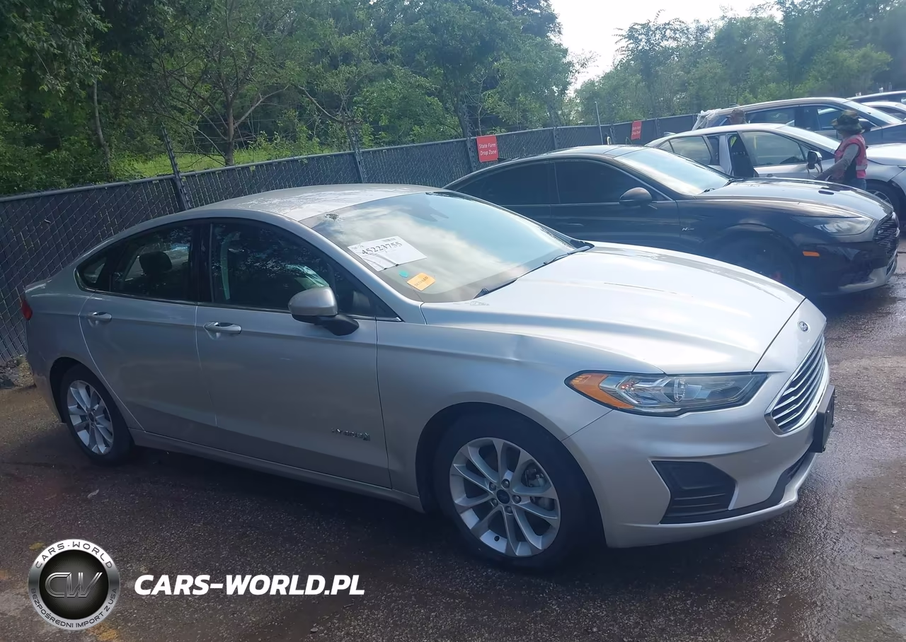 2019 Ford Fusion Hybrid Se VIN:3FA6P0LU4KR257692 - 14