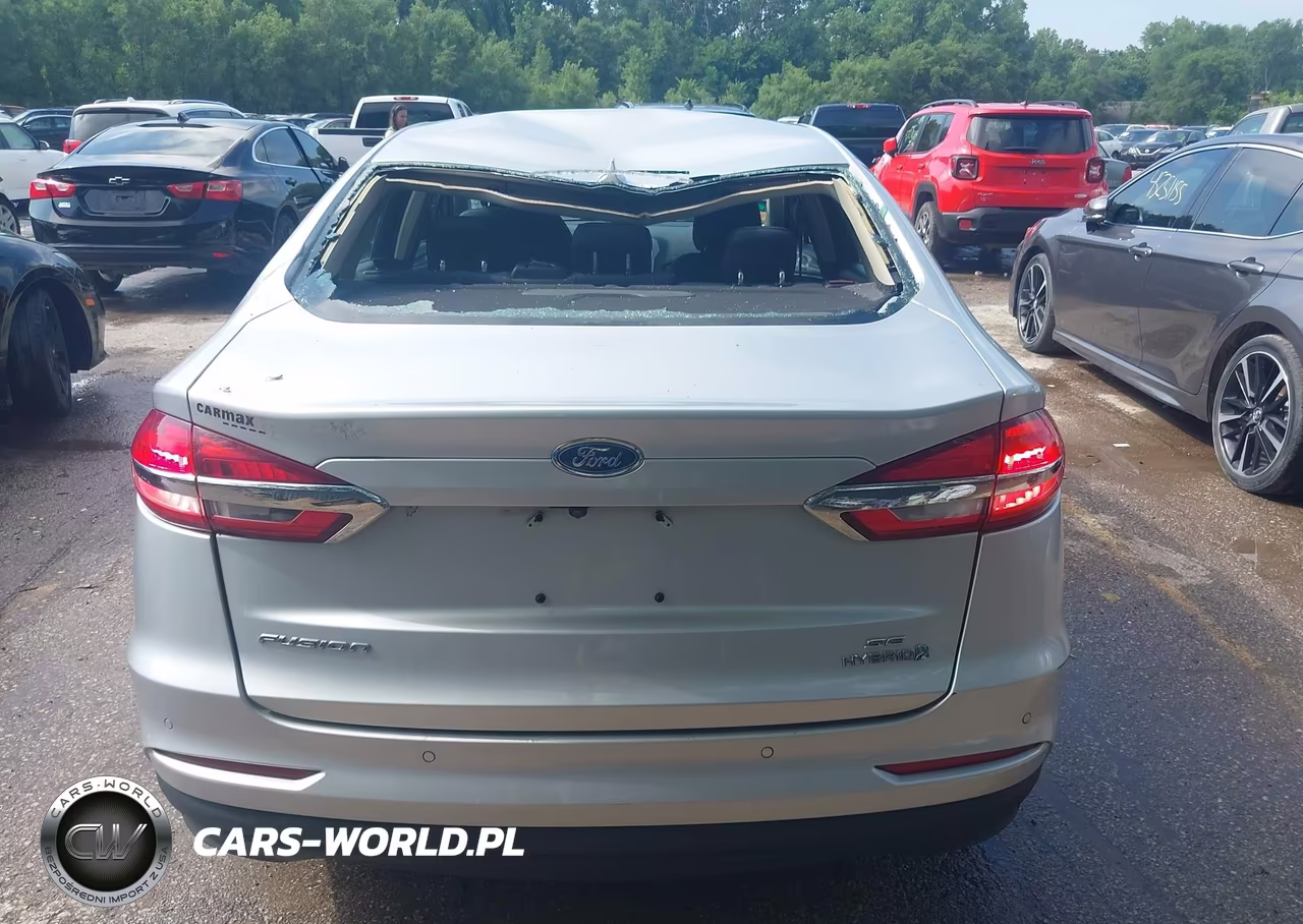 2019 Ford Fusion Hybrid Se VIN:3FA6P0LU4KR257692 - 17