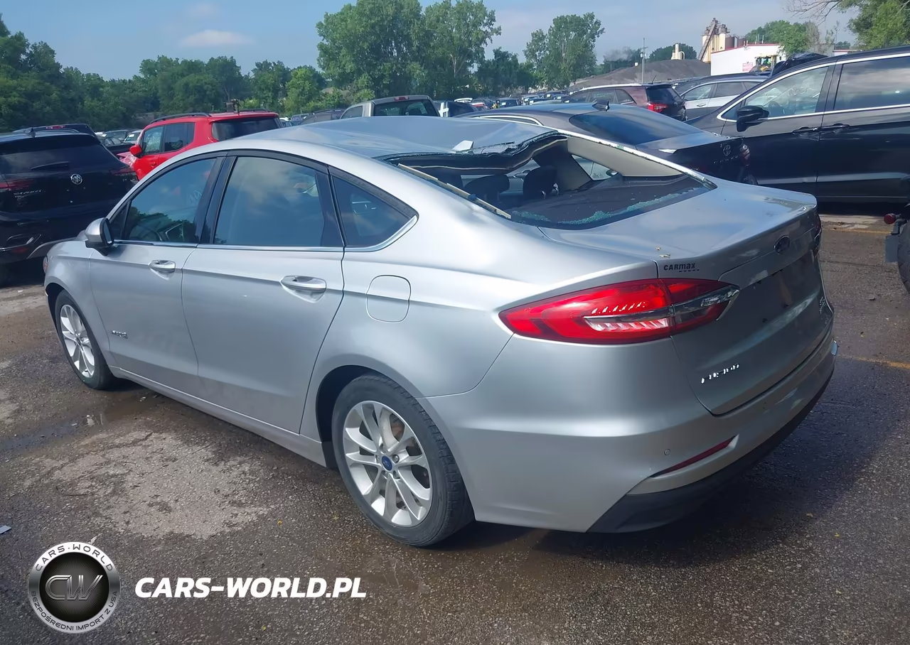 2019 Ford Fusion Hybrid Se VIN:3FA6P0LU4KR257692 - 3