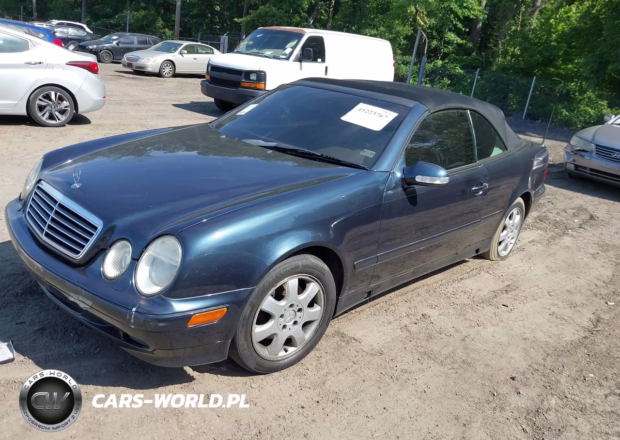 2001 Mercedes-Benz Clk 320 VIN:WDBLK65G41T062905 - 2