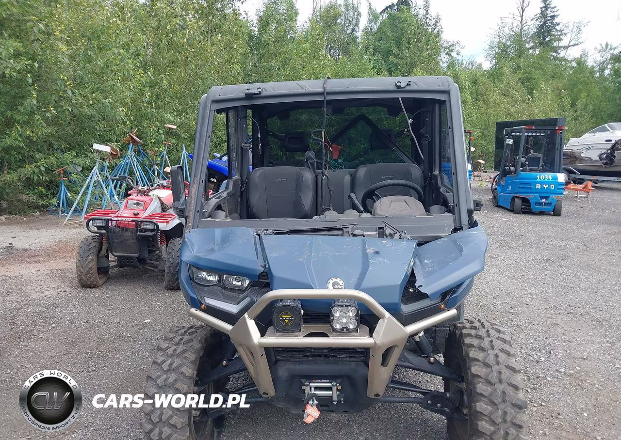 2025 Can-Am Defender Max Limited Cab Hd10-Lone Star Hd10 VIN:3JBUUAX46SK023818 - 5