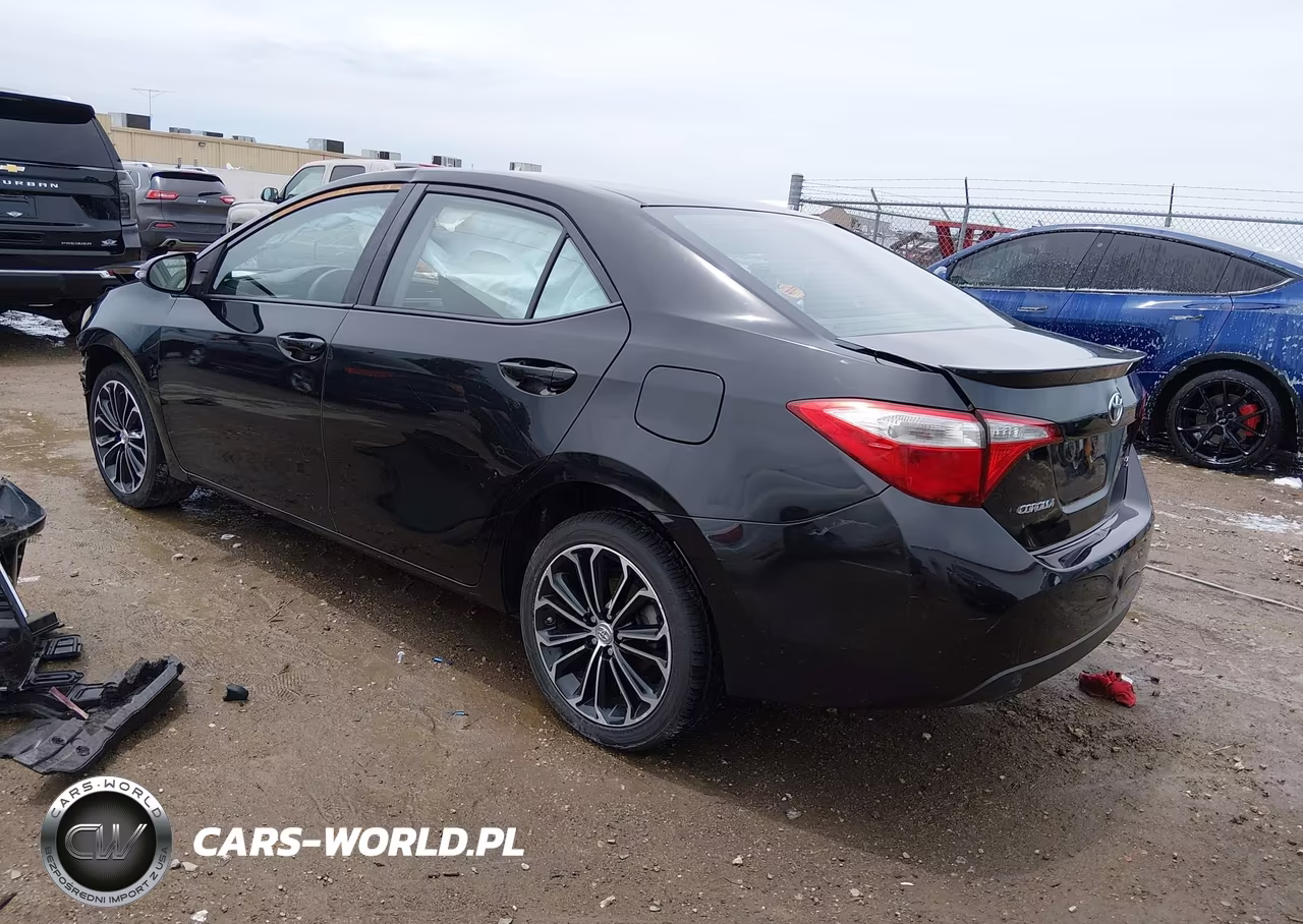 2014 Toyota Corolla S Plus VIN:5YFBURHE9EP048661 - 3