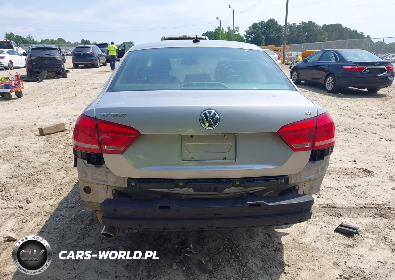 2012 Volkswagen Passat 2.5L Se VIN:1VWBP7A33CC015890 - 16