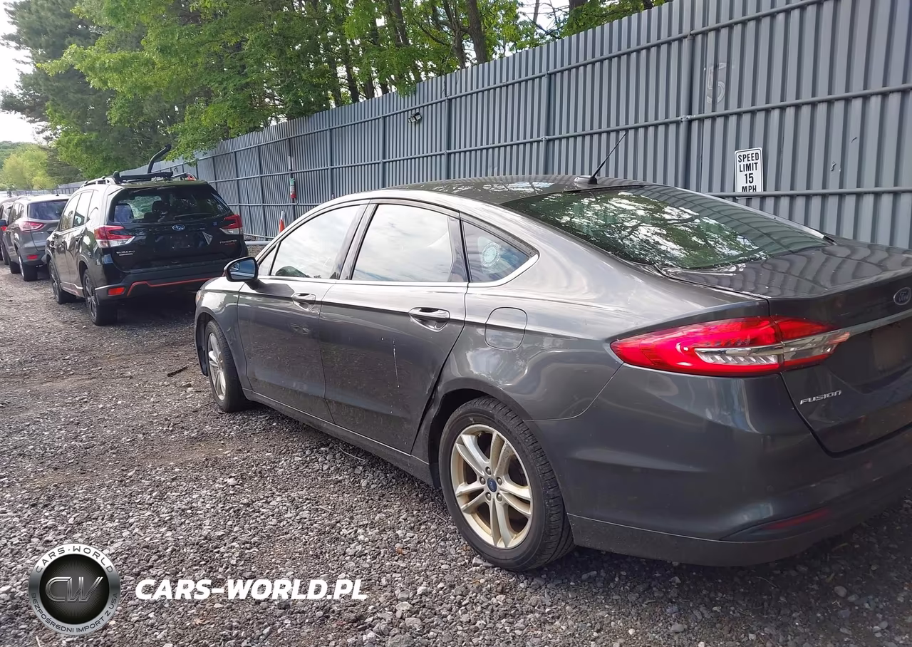 2018 Ford Fusion Se VIN:3FA6P0HD3JR199694 - 6