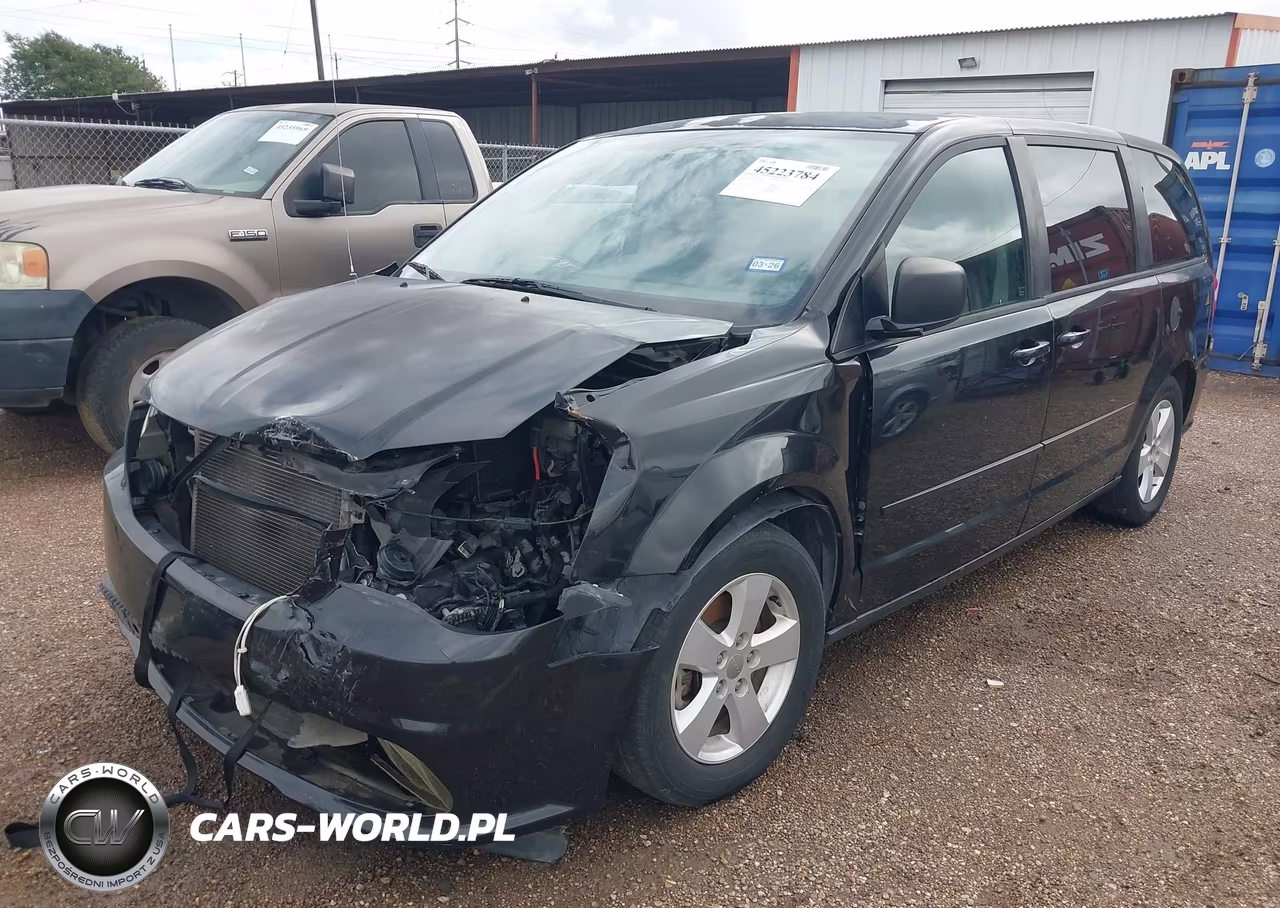 2013 Dodge Grand Caravan Se VIN:2C4RDGBG3DR549380 - 2
