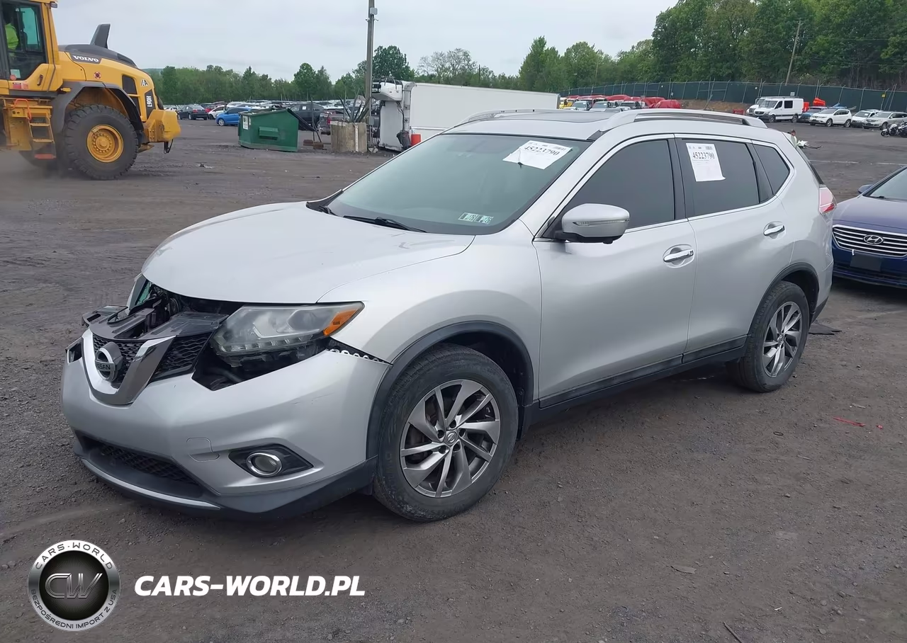 2014 Nissan Rogue Sl VIN:5N1AT2MV1EC853389 - 2
