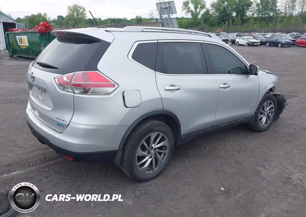 2014 Nissan Rogue Sl VIN:5N1AT2MV1EC853389 - 4
