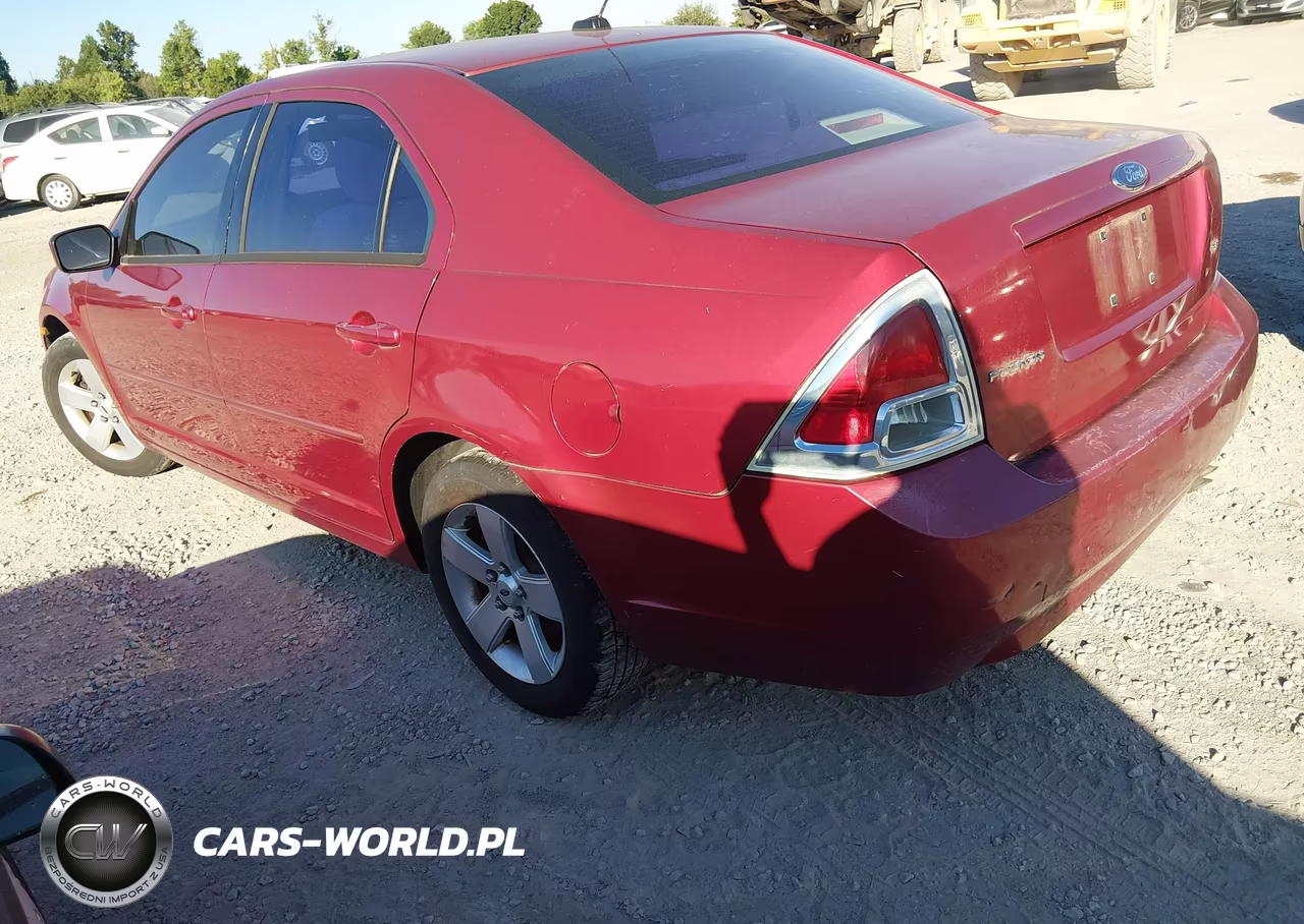 2008 Ford Fusion Se VIN:3FAHP07Z68R230680 - 3