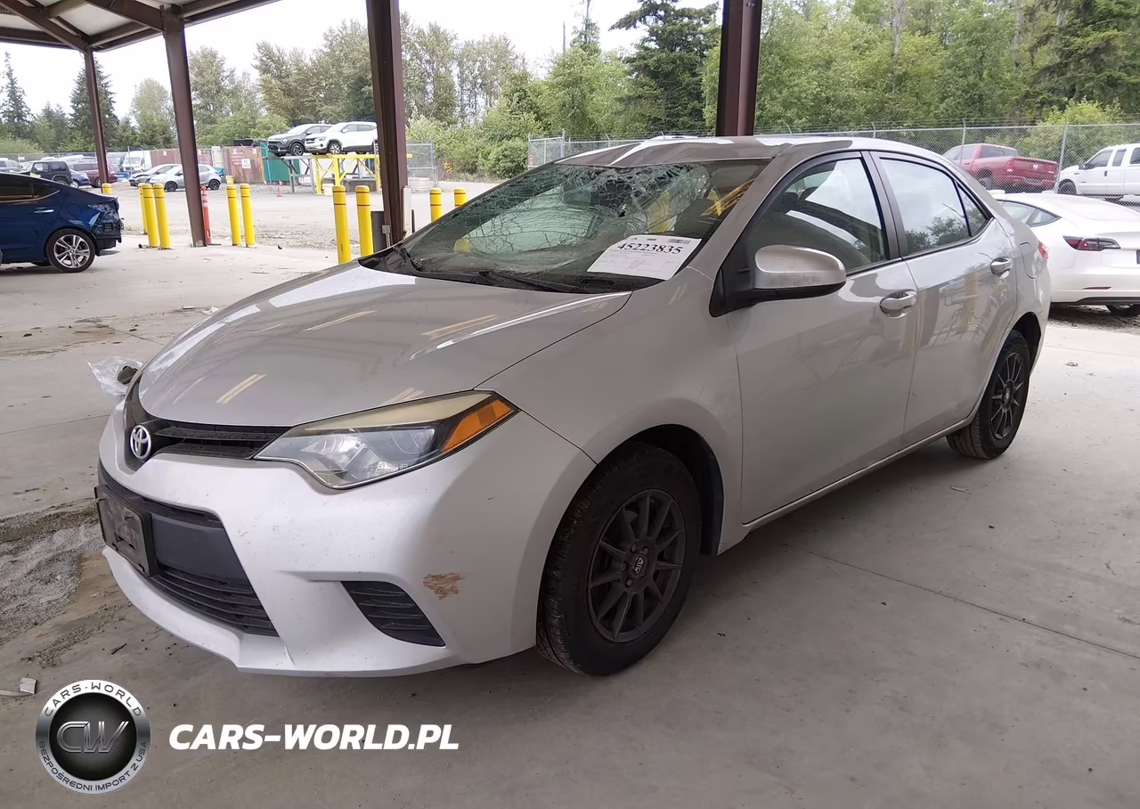 2015 Toyota Corolla L VIN:2T1BURHE3FC254947 - 2