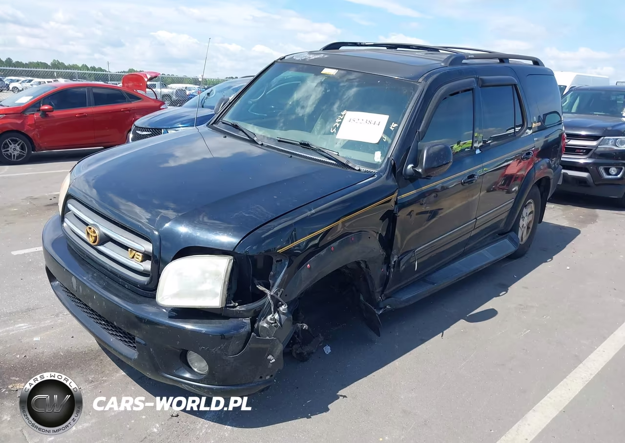 2001 Toyota Sequoia Limited V8 VIN:5TDZT38A71S053189 - 2