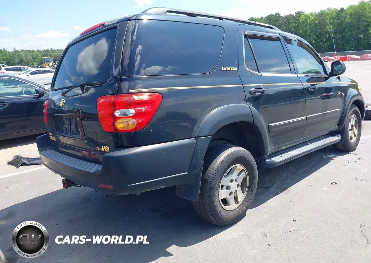 2001 Toyota Sequoia Limited V8 VIN:5TDZT38A71S053189 - 4