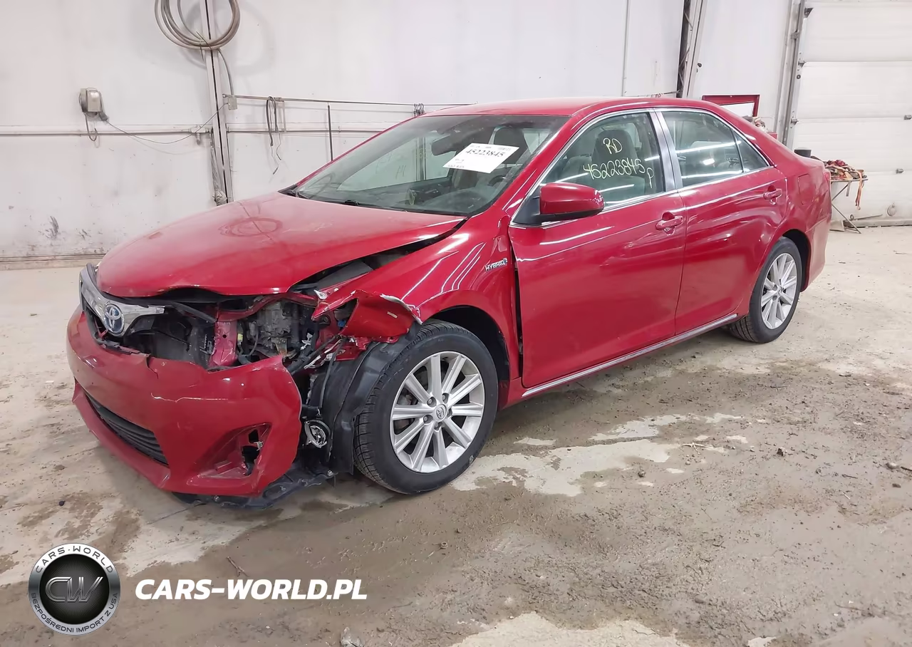 2014 Toyota Camry Hybrid Xle VIN:4T1BD1FK1EU103483 - 2