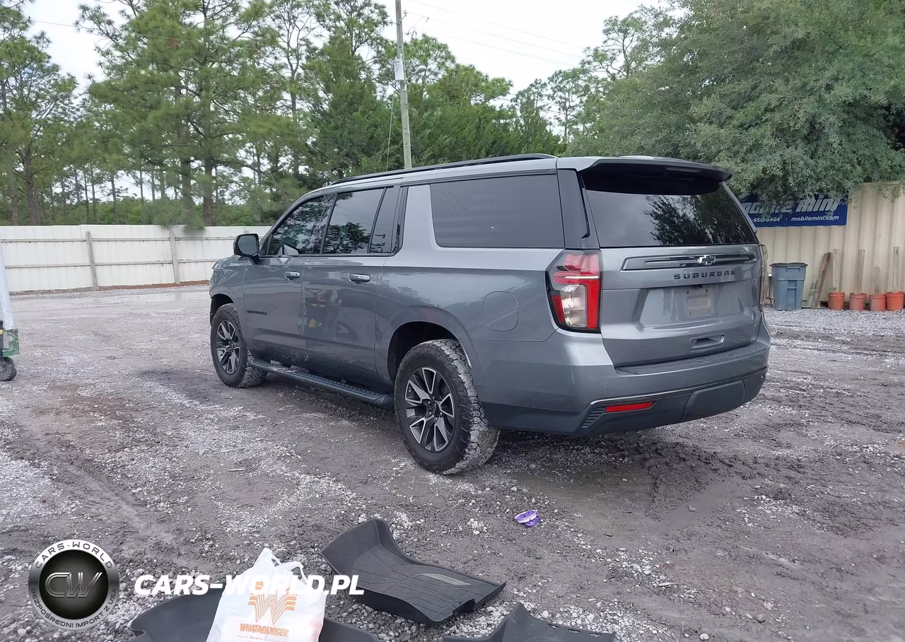 2021 Chevrolet Suburban 4Wd Z71 VIN:1GNSKDKD9MR192330 - 3